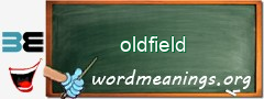 WordMeaning blackboard for oldfield